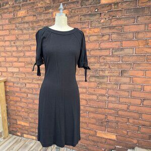 Classic Black Wiggle Dress from Calvin Klein - Perfect LBD